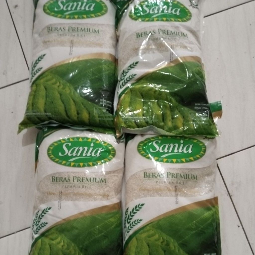 

Beras Sania bundling 4 pcs x 5 kg