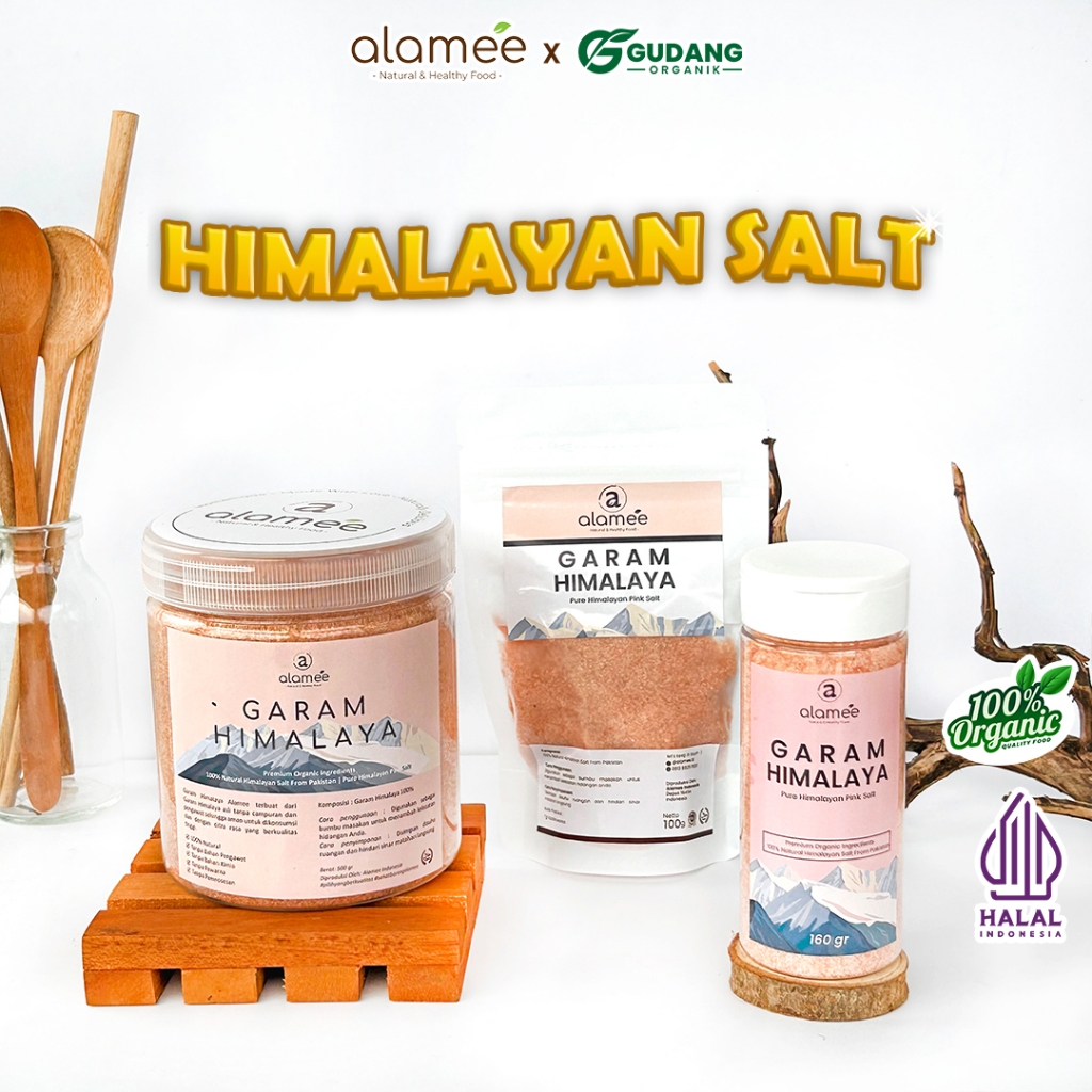 

Garam Himalaya Original Himalayan Salt Premium gudang organik