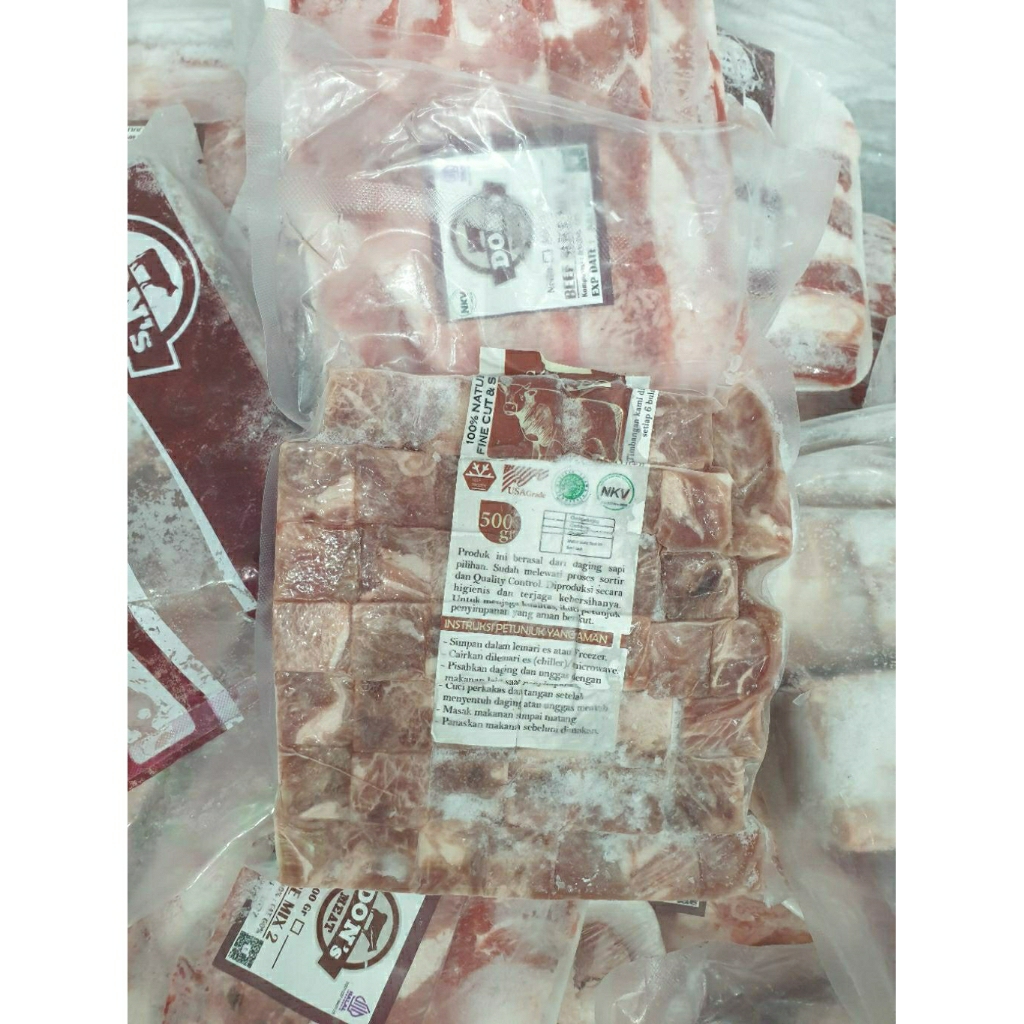 

Dons Meat Saikoro 500 gram