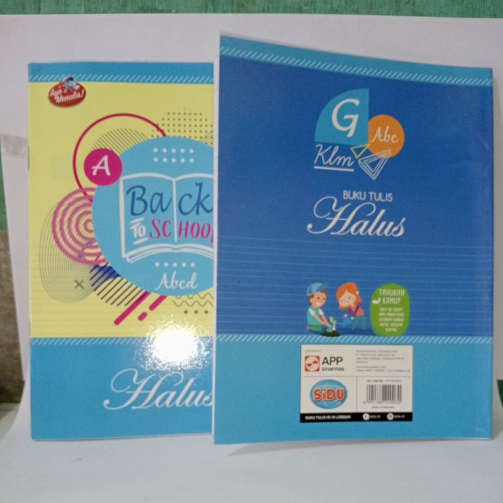 

Buku Tulis Harp lus Kasar Sidu Rp 5000