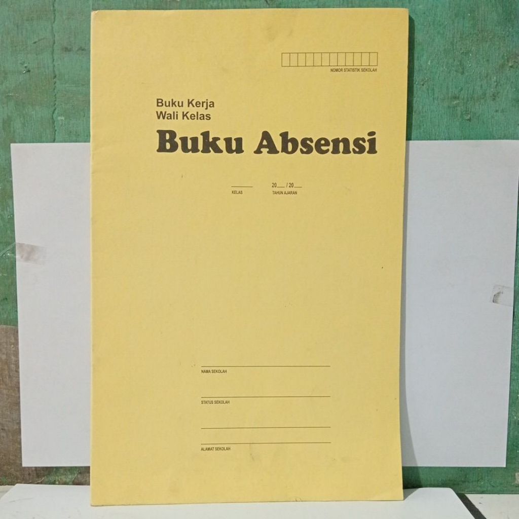 

Buku Absensi Kelas Rp 15.000