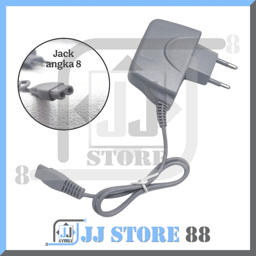 CHARGER SENTER KEPALA UNIVERSAL / ADAPTOR SENTER KEPALA / VISERO / JACK ANGKA 8