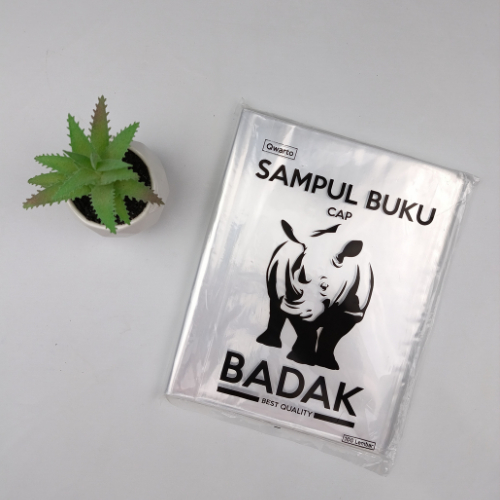 

1 pak sampul plastik dan kertas buku tulis