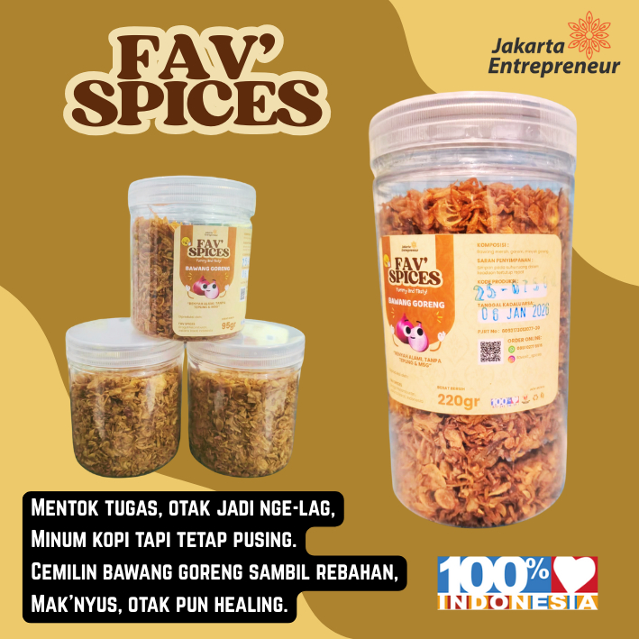 

Bawang Goreng Asli Brebes tanpa campuran 220gram