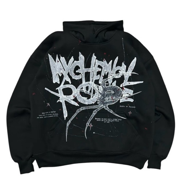 Hoodie Custom My Chemical Romance - Disenchanted Hoodie Boxy Oversize 330GSM