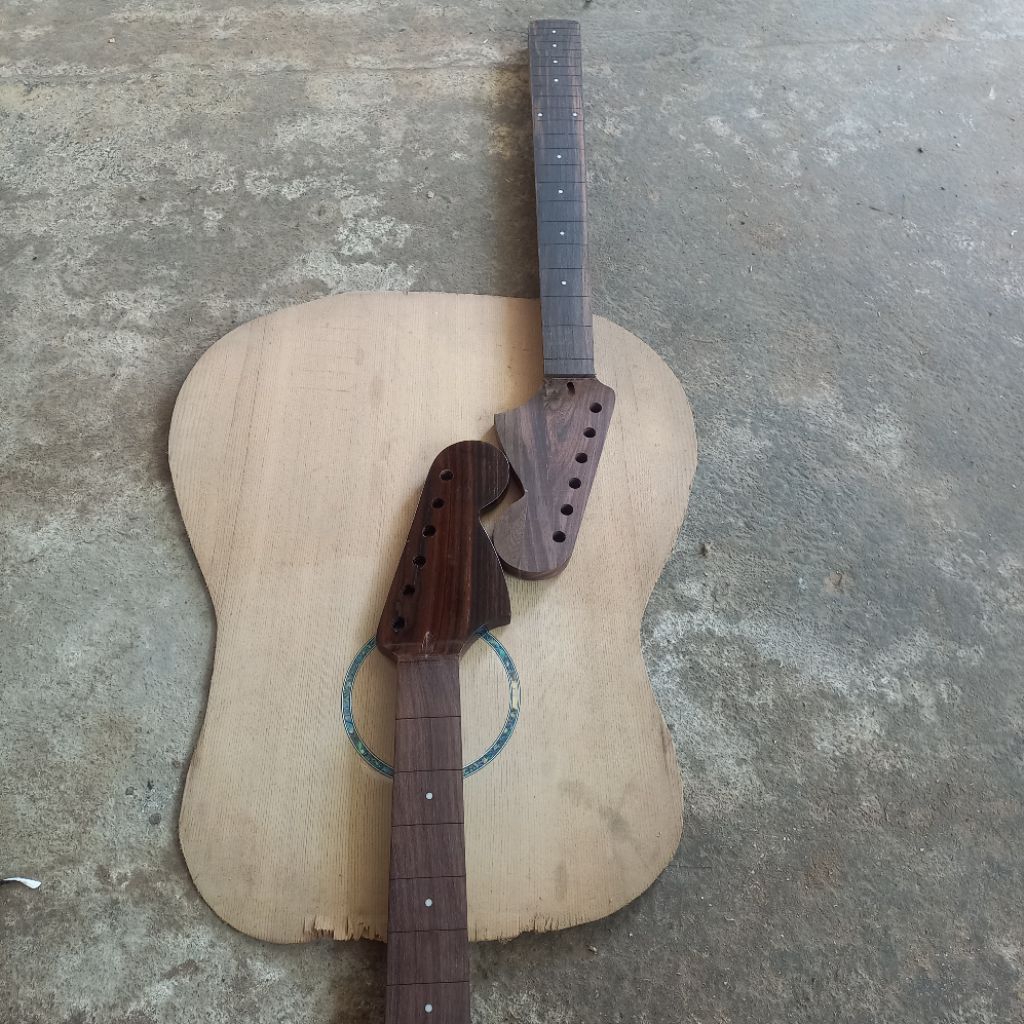 Neck Guitar Elektrik Stratocaster/Telecaster full Rosewood Coustom