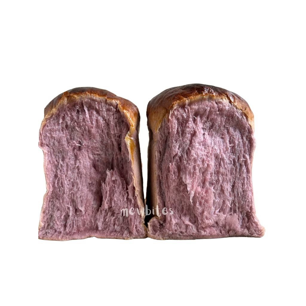 

Sourdough Shokupan - Ube