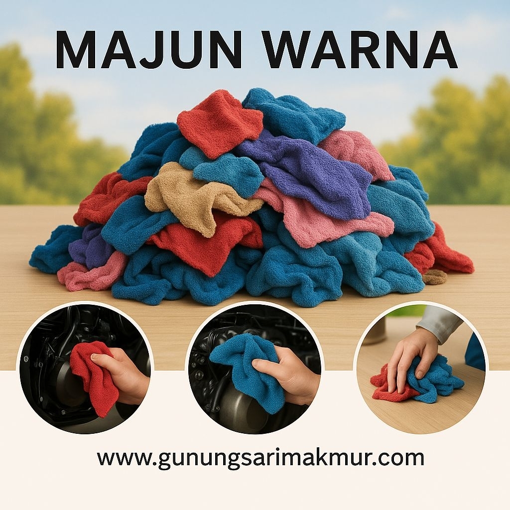 Kain Majun kaos Lebar Perca Kiloan