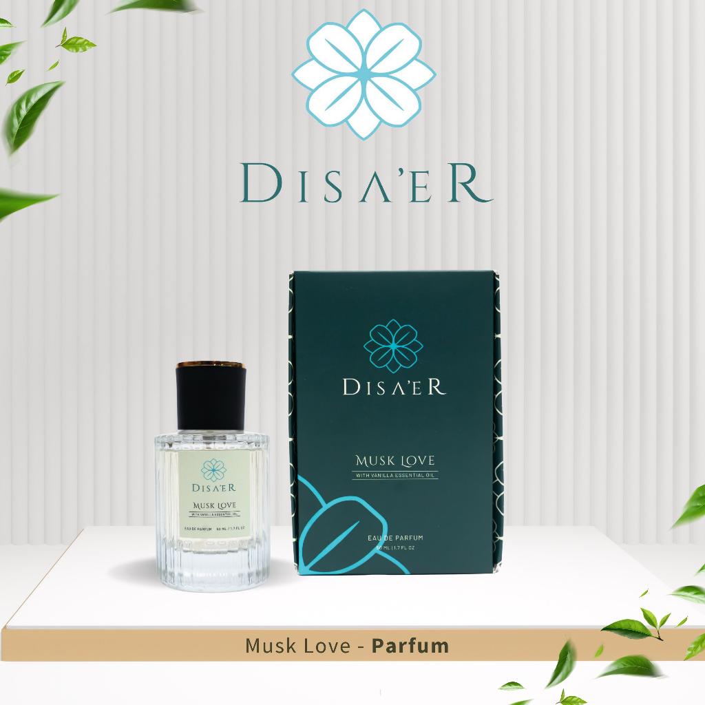 DISA'ER Eau de Parfum Musk Love with Vanilla Essential Oil
