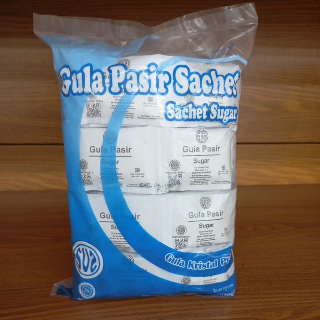 

SUS Gula Pasir Sachet 100 Sachets @ 8g