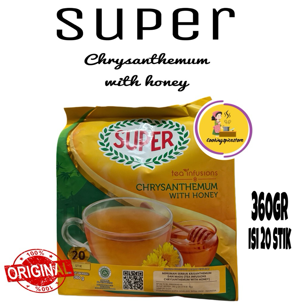 

Super Chrysanthemum with honey tea infusions 360gr isi 20sachet