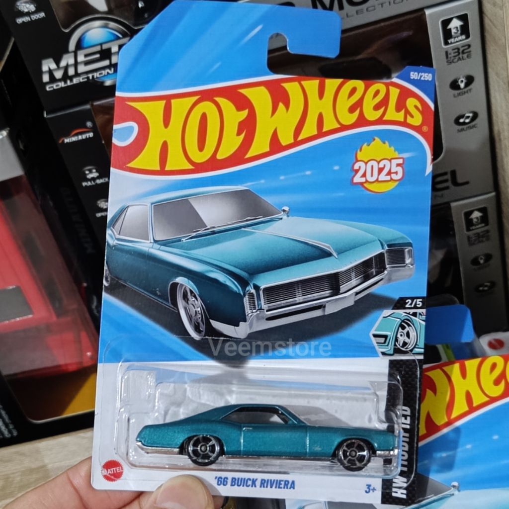Hotwheels 1:64 Buick Riviera [Original Mattel] SNI