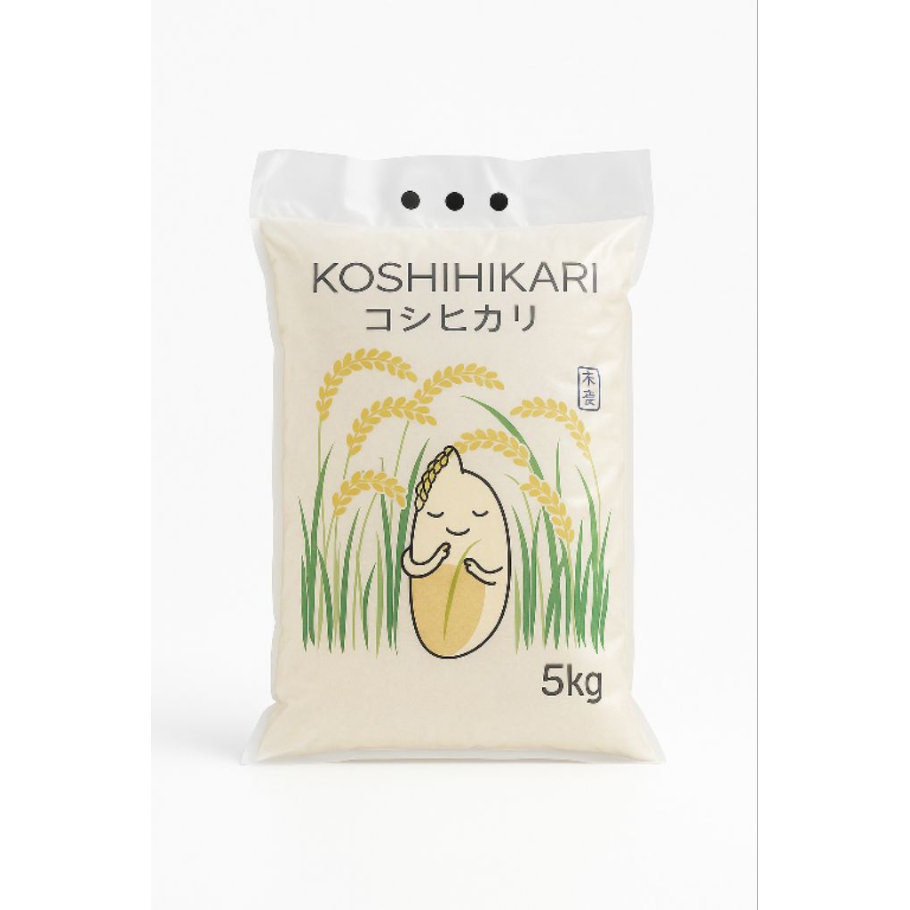 

Beras jepang koshikari super premium 5 kg