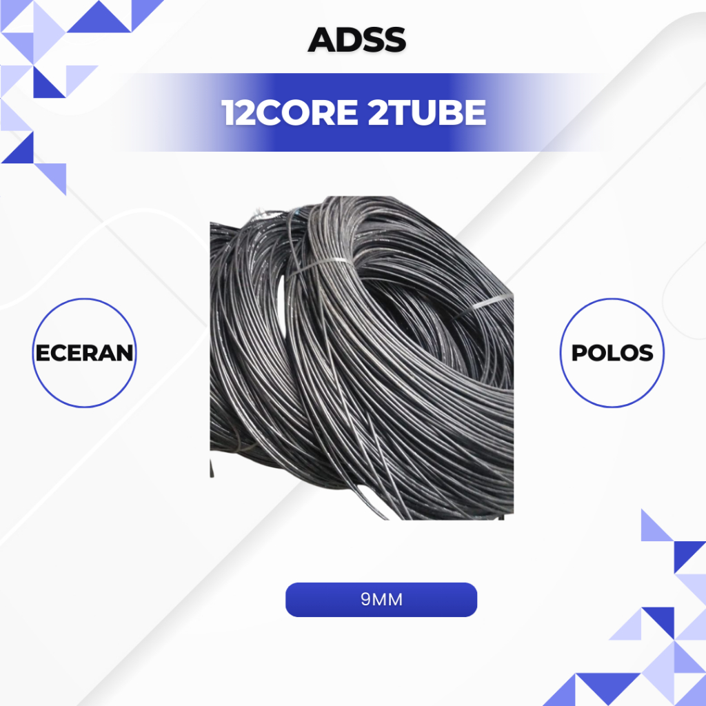 kabel fo adss 12 core 1tube - 2tube