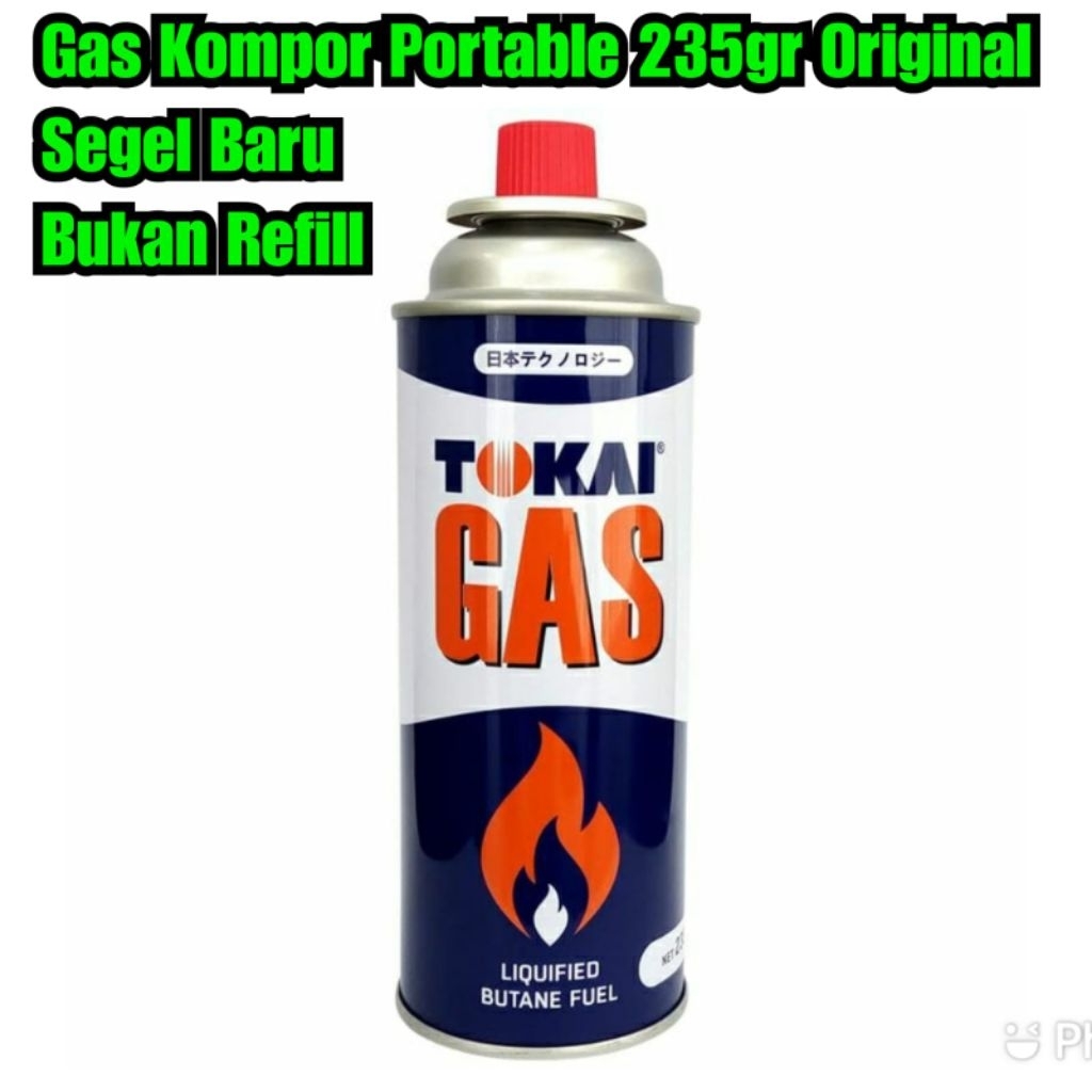 gas portable baru dan segel bukan refill gas kompor portable mini baru gas kaleng baru