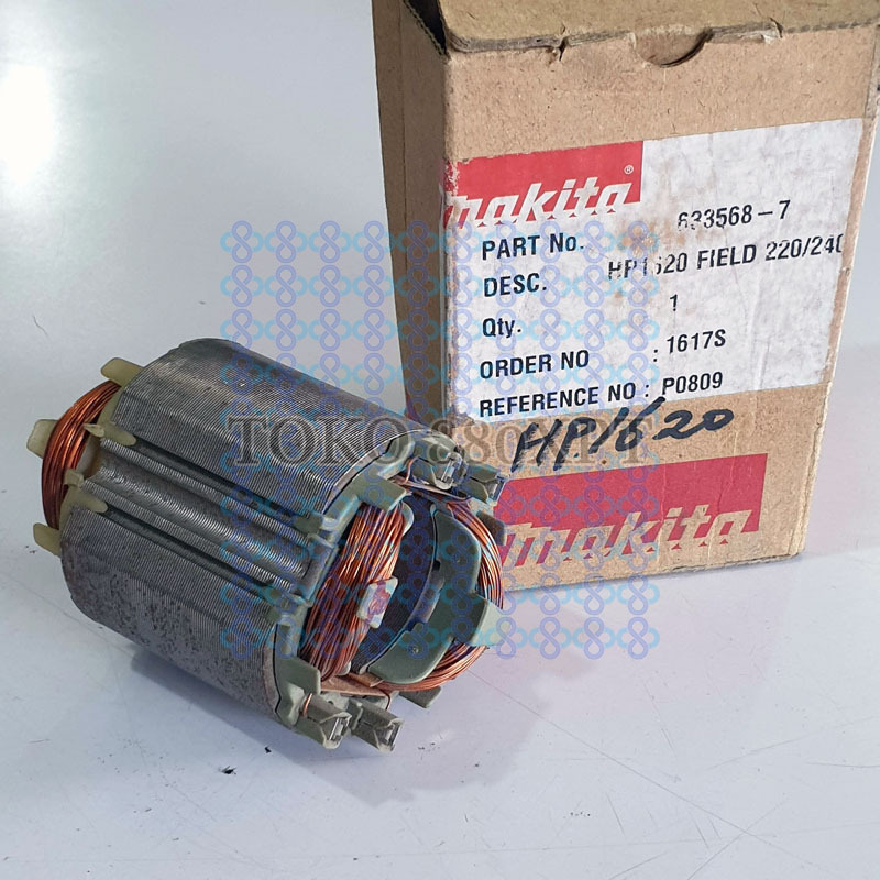 Stator Field Assembly Makita HP1620 HP 1620 Bor Beton Makita 633568-7