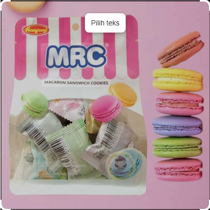 

Ranjani MACARON COOKIES MRC kemasan BAG isi 12 pack | snack viral