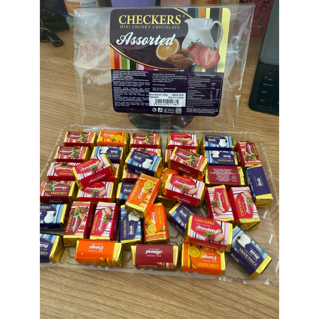 

coklat mini chunky 300 gr