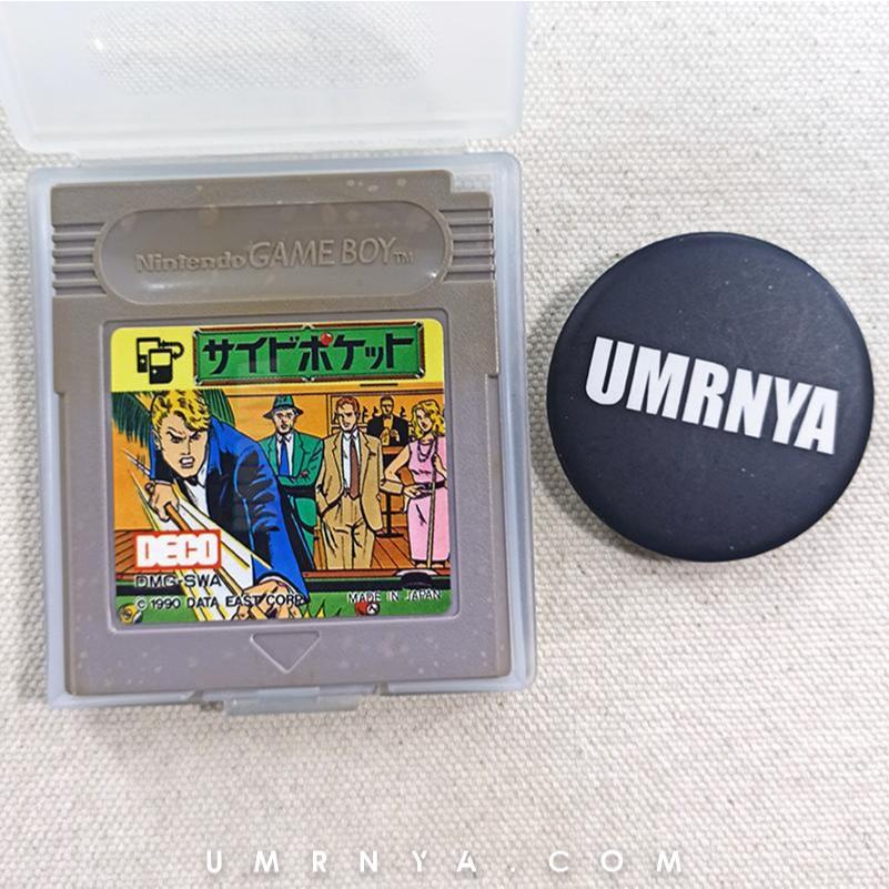 Kaset Gameboy Side vs Pocket Pool Biliards Nintendo DMG GBC GBA SP Game Boy