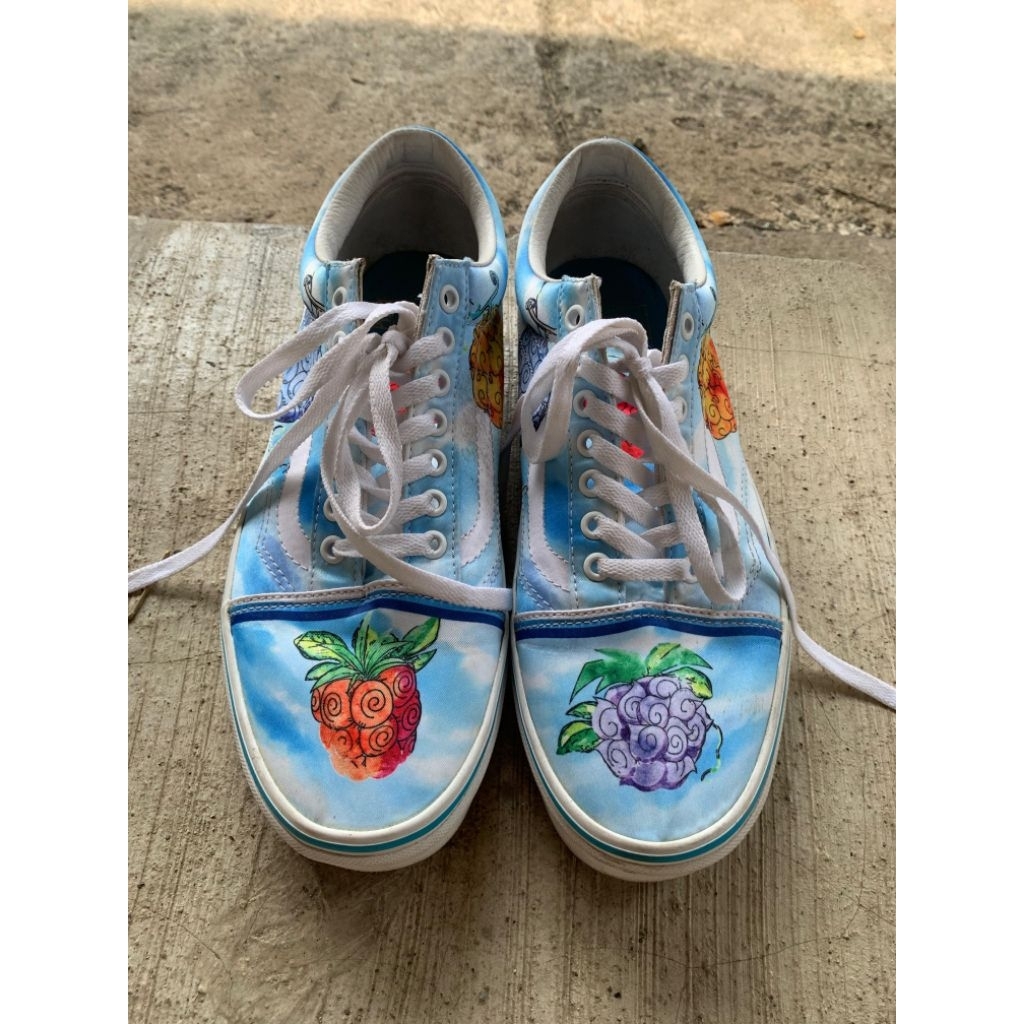 Sepatu Vans x One Piece Devil Fruit Size 43