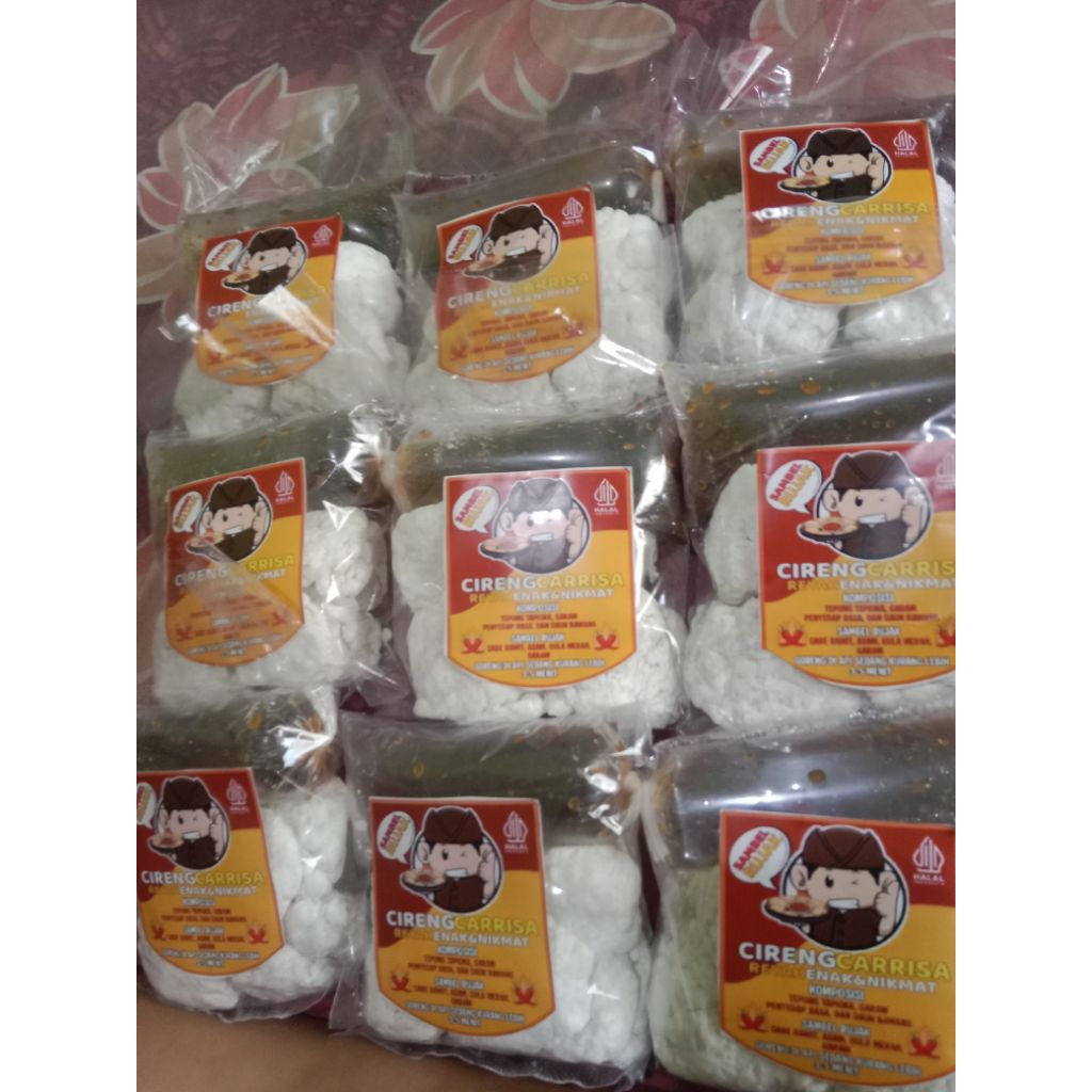

rujak cireng carisa