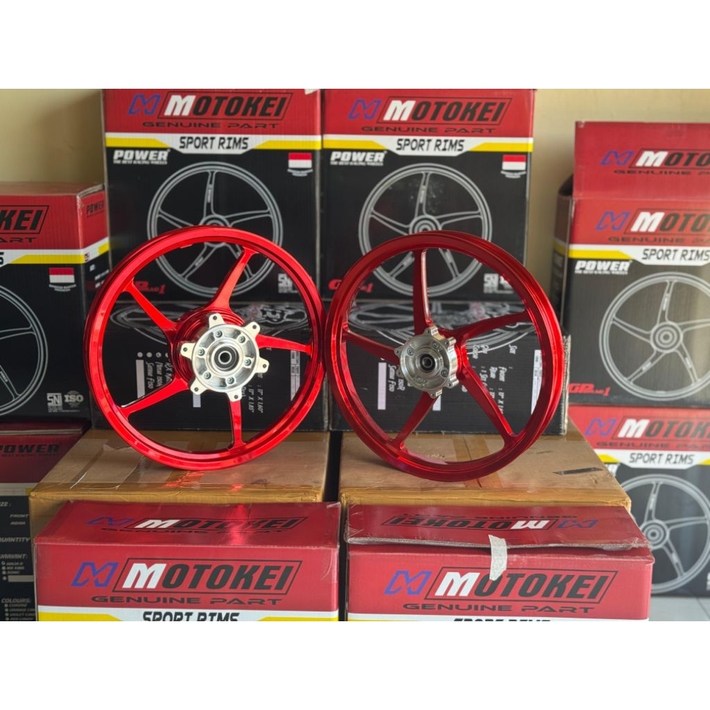 VELG MOTOKEI MODEL MUTAKIN PNP CRF TANPA RUBAH