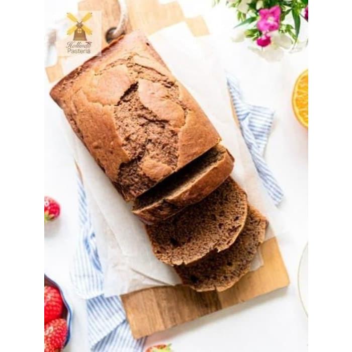 

Original Dutch Ontbijtkoek met amond slices choco chip option