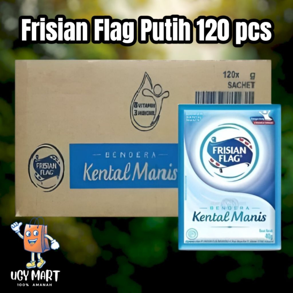 

Frisian Flag Putih Sachet 1 Dus Karton isi 120 pcs. (Exp April - Mei 2026) + GRATIS Packing Bubble Wrap