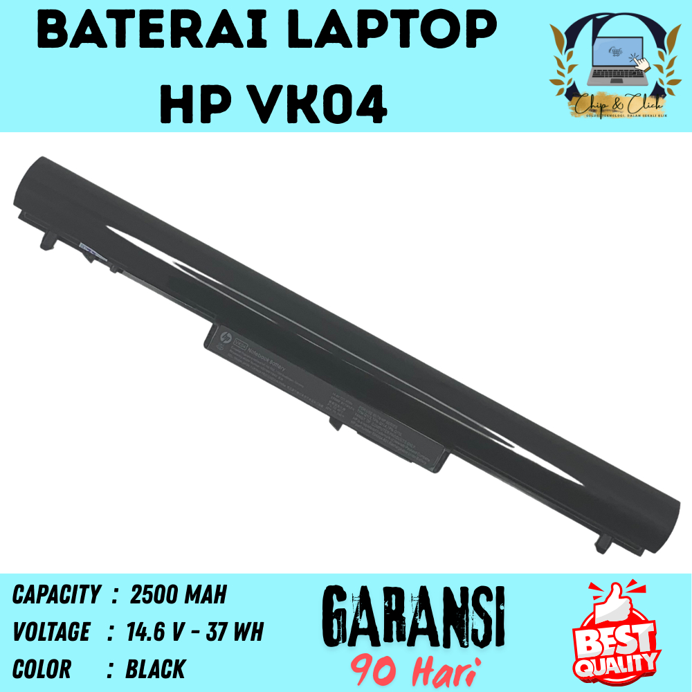 VK04 Baterai Laptop HP Chromebook 695192-001 BERGARANSI