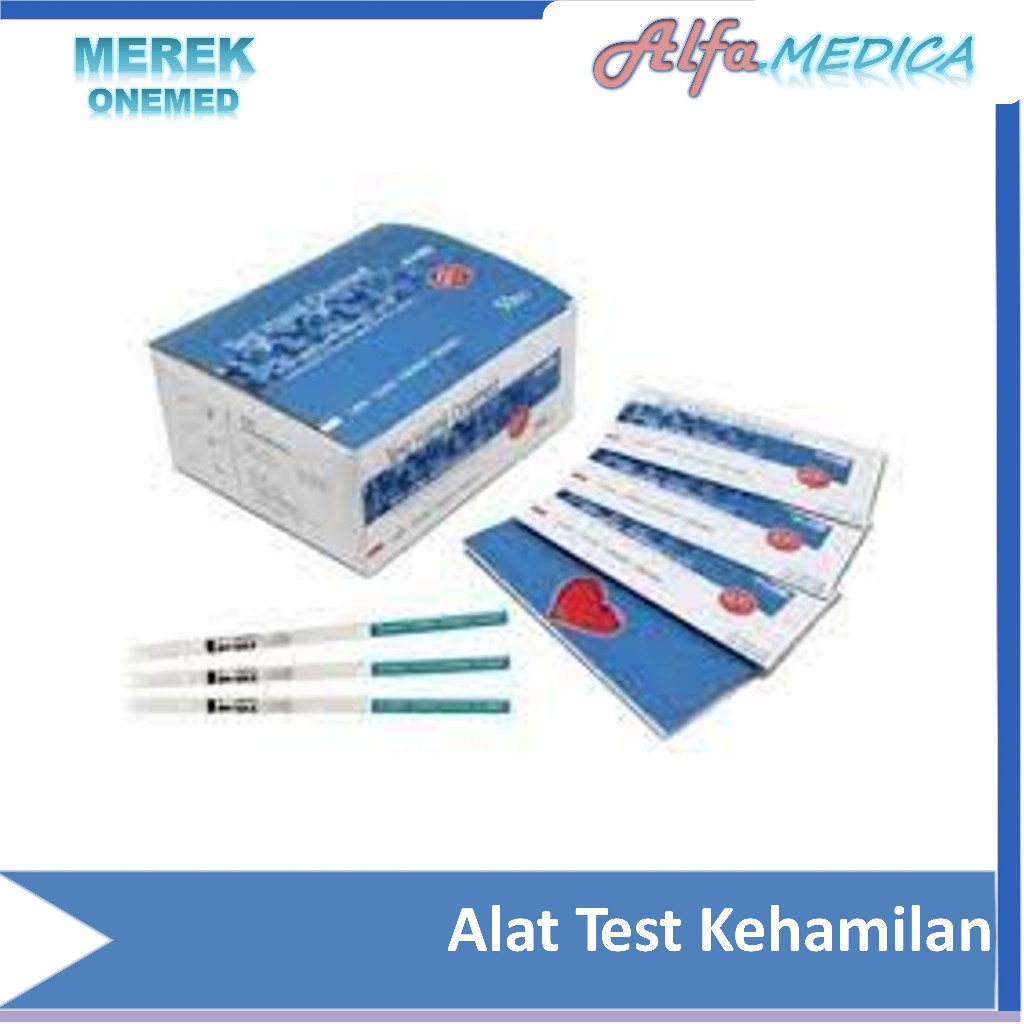 Test pack kehamilan / tes hamil / tespek tes kehamilan instant ONEMED
