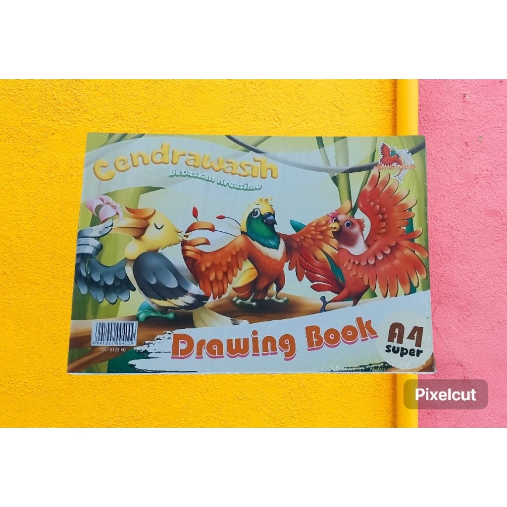 

BUKU GAMBAR CENDRAWASIH BY VISION UKURAN A4 & A3 / 1 PACK ISI 10 BUKU
