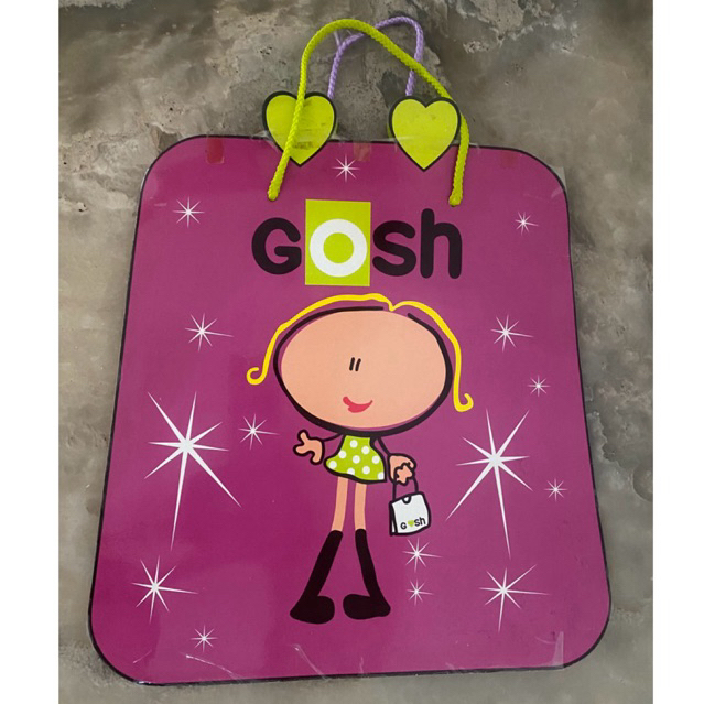 

PAPER BAG GOSH limited edition