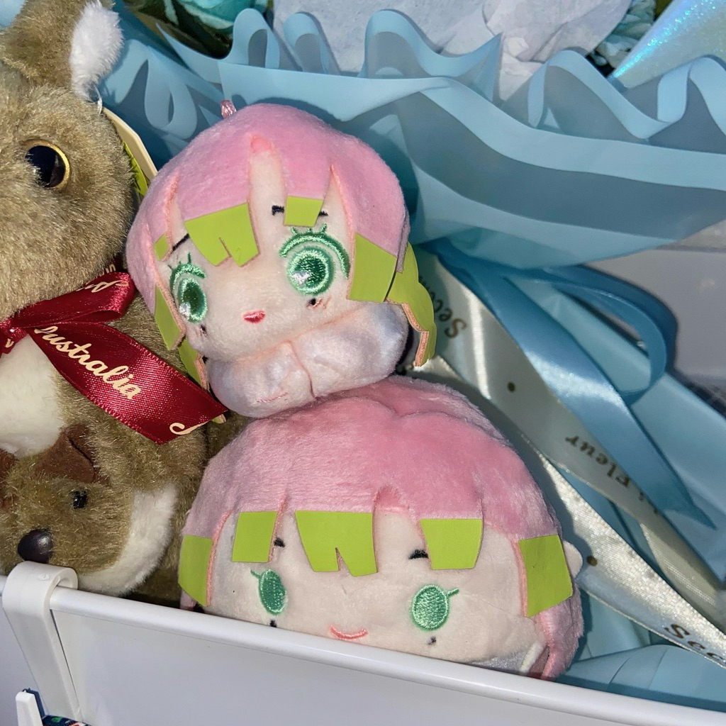 Bundling Fuwakororin Size S Hugchara Plush Mitsuri Kanroji Demon Slayer Official Kimestu No Yaiba