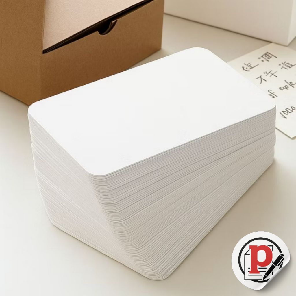 

BLANK CARD CRAFT PAPER/KARTU PUTIH KOSONG (tidak ada box) warna putih