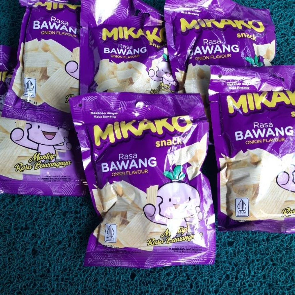 

snackmikako bawang 18gr