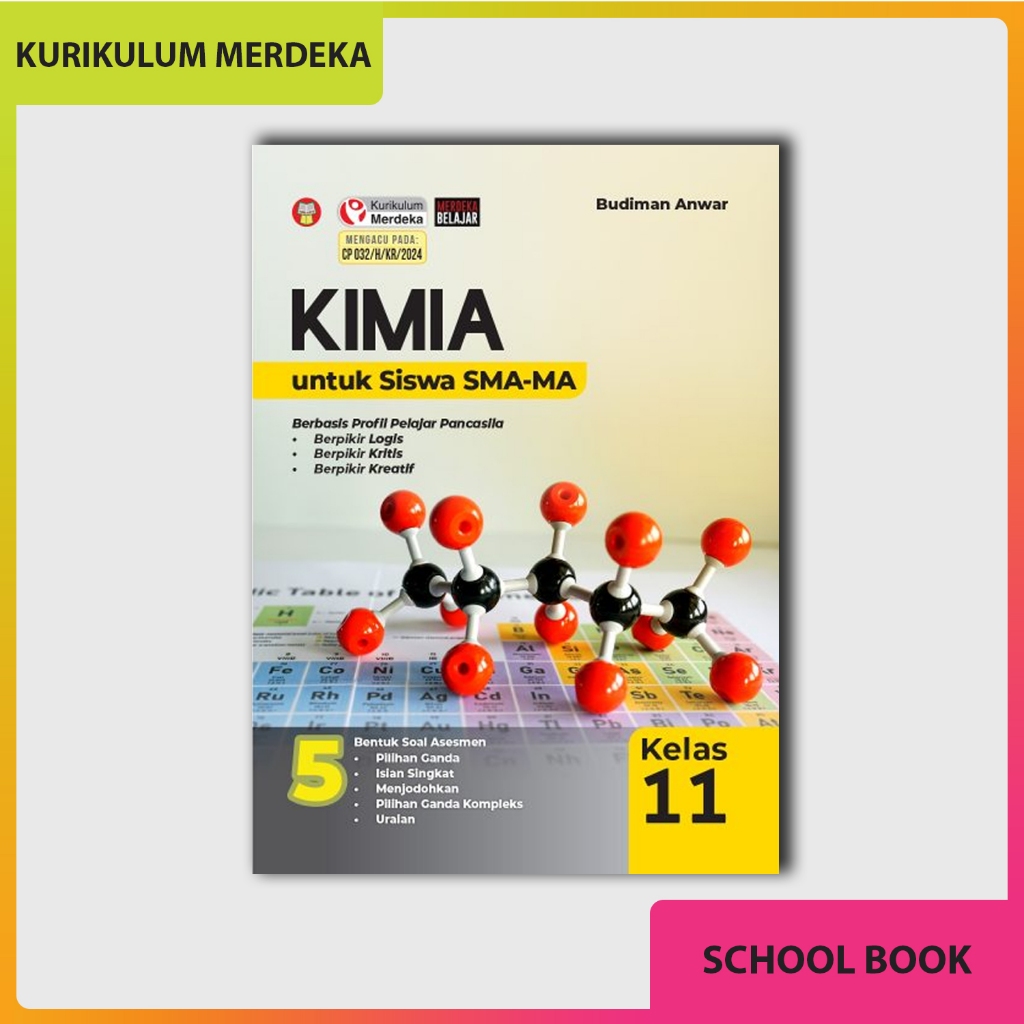 Buku Kimia Kurikulum Merdeka untuk Siswa SMA/MA Kelas 11 - Yrama Widya