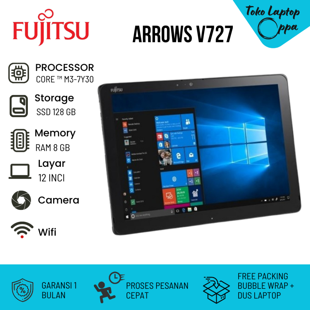 Laptop Tablet Fujitsu ARROWS V727