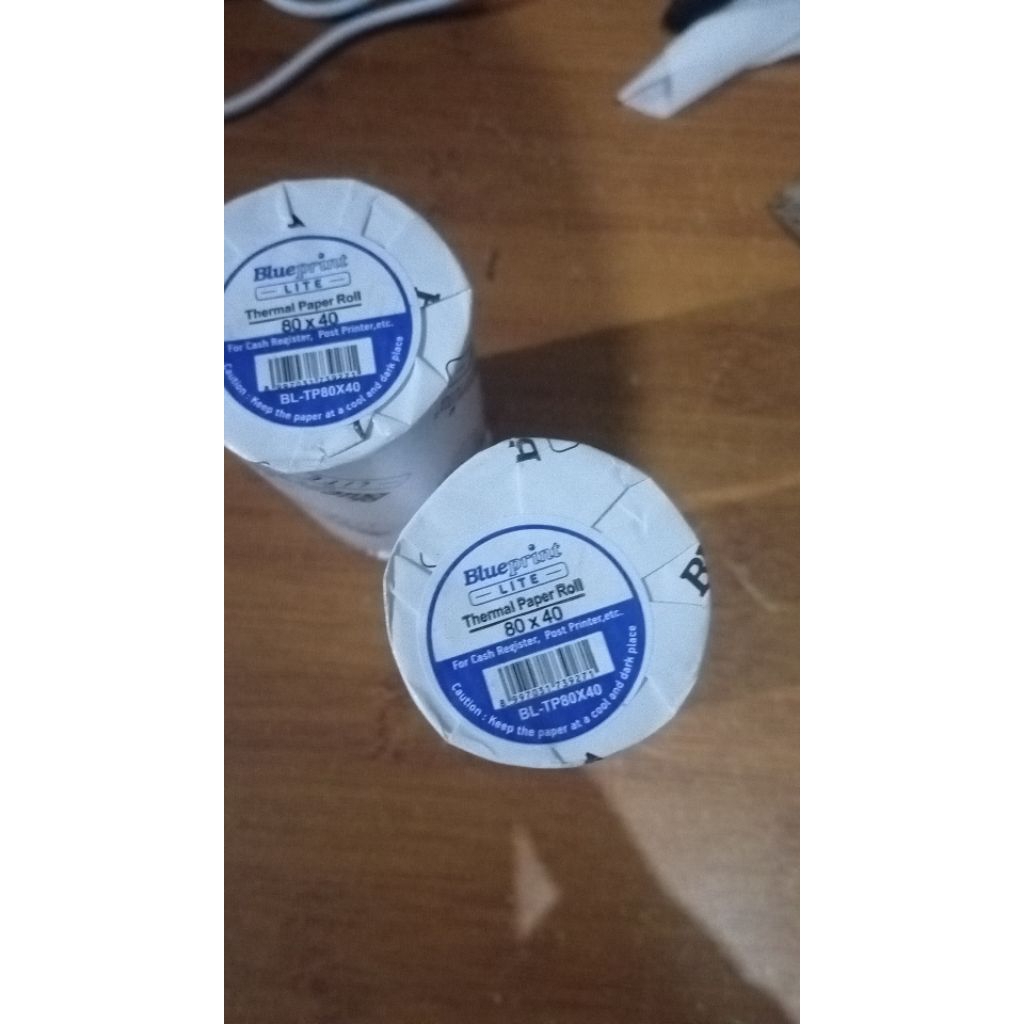 

kertas thermal 80x40 mm for cash register, pos print etc
