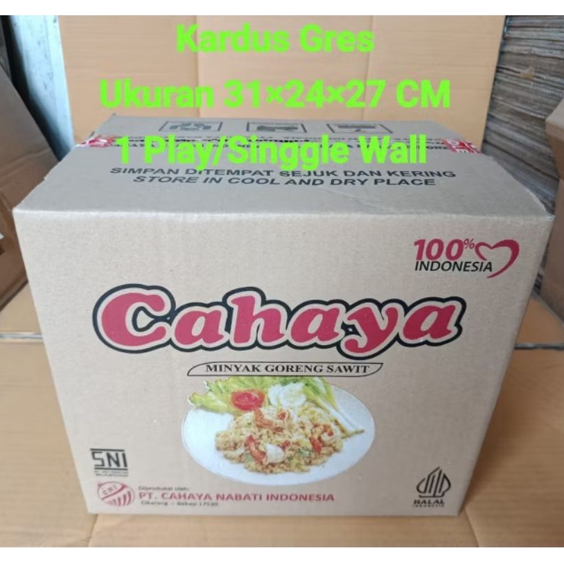 

Kardus Karton Baru Ukuran 31×24×27 Dus 1 Play Packing Packaging Menyimpan Barang Kecil Box