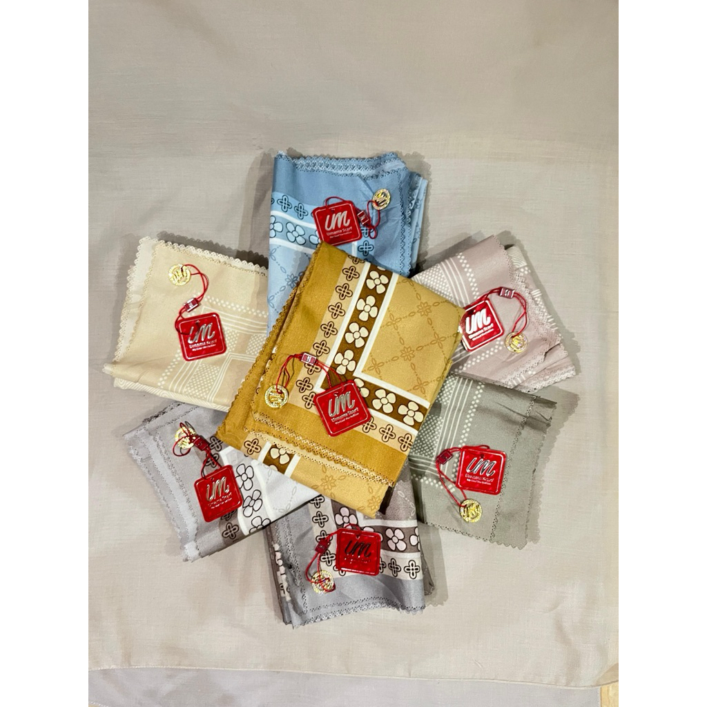 hijab segiempat premium | um voal liza motif