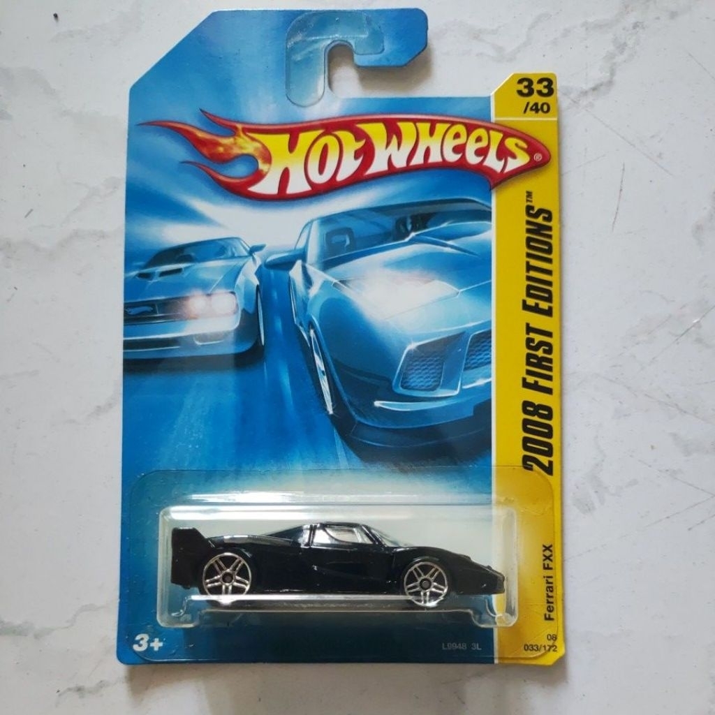 Hotwheels 2008 First Editions Ferrari FXX Hitam