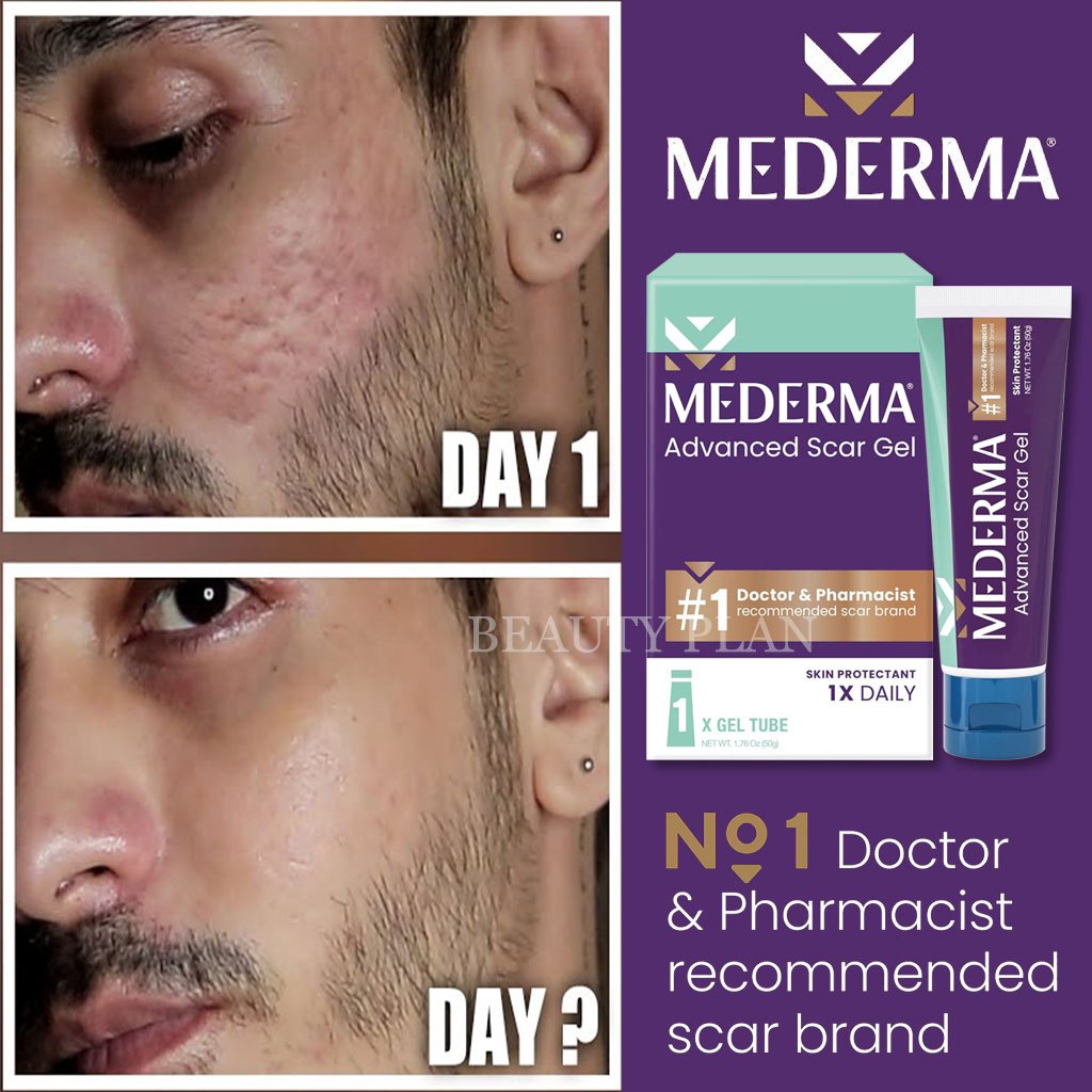 Mederma Advanced Scar Gel 50g / Mederma PM Intensive Overnight Scar Cream 28g