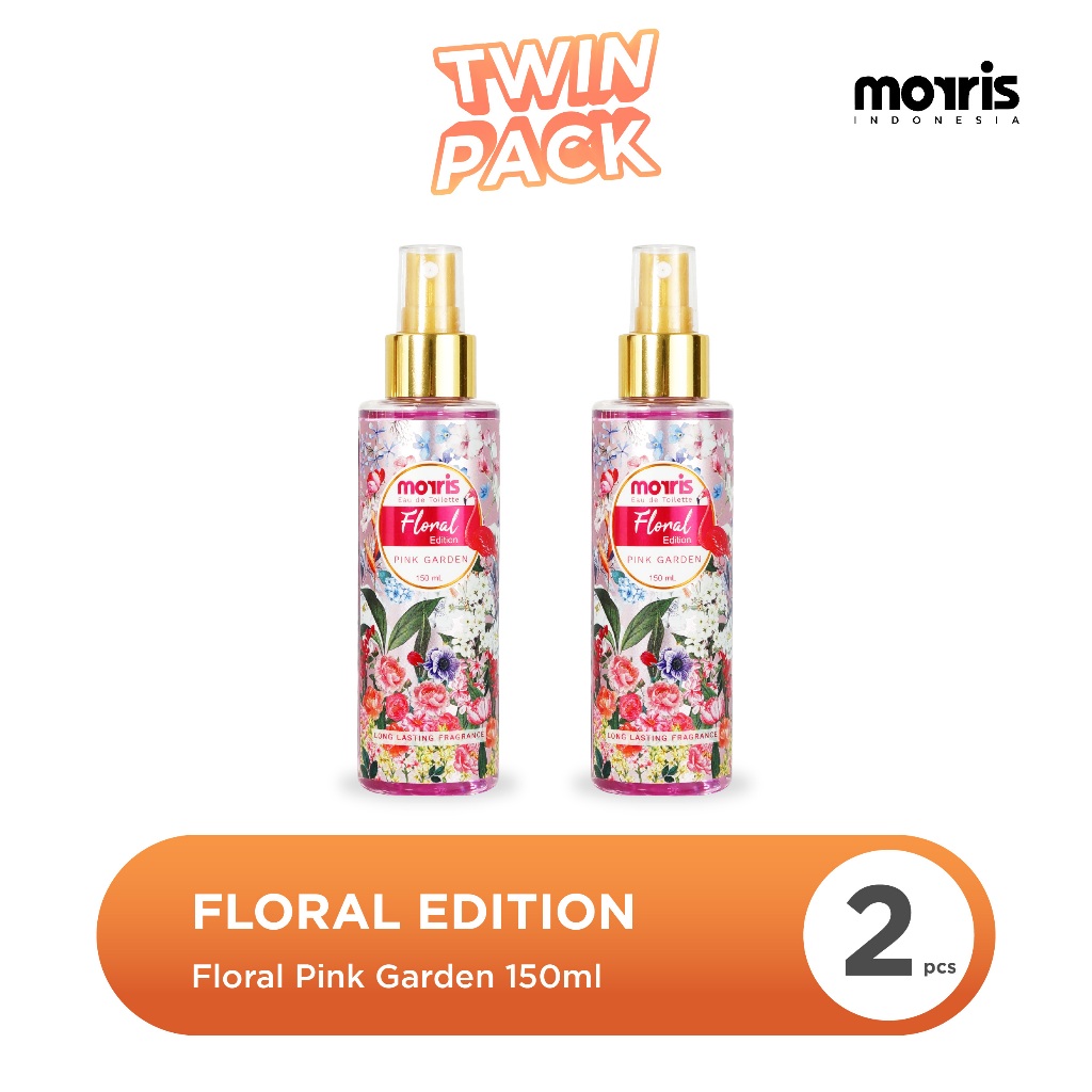 Morris Floral Edition Parfum Wanita 150 ml x 2 Pcs