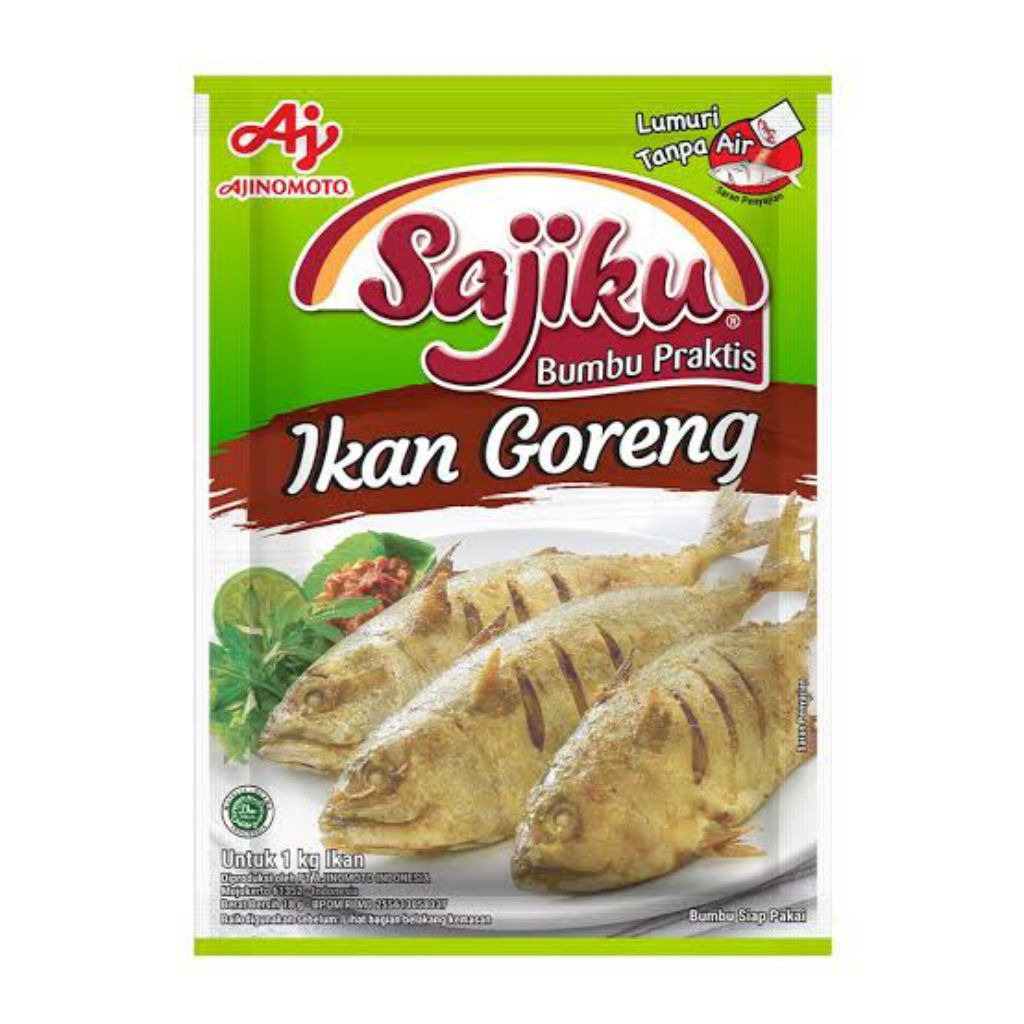 

Ajinomoto Sajiku Bumbu Ikan Goreng 18 gram