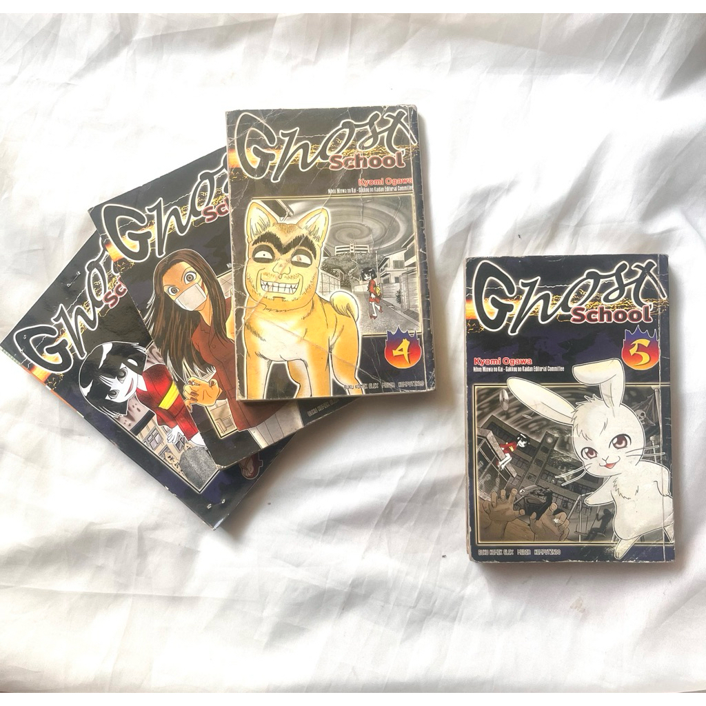 Komik Ghost School by Kyomi Ogawa Vol Cabutan 1-5 Tamat