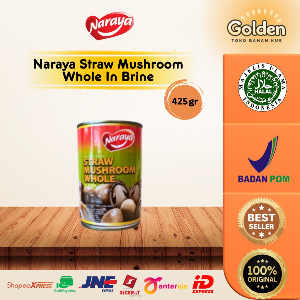 

Naraya Straw Mushroom Whole In Brine