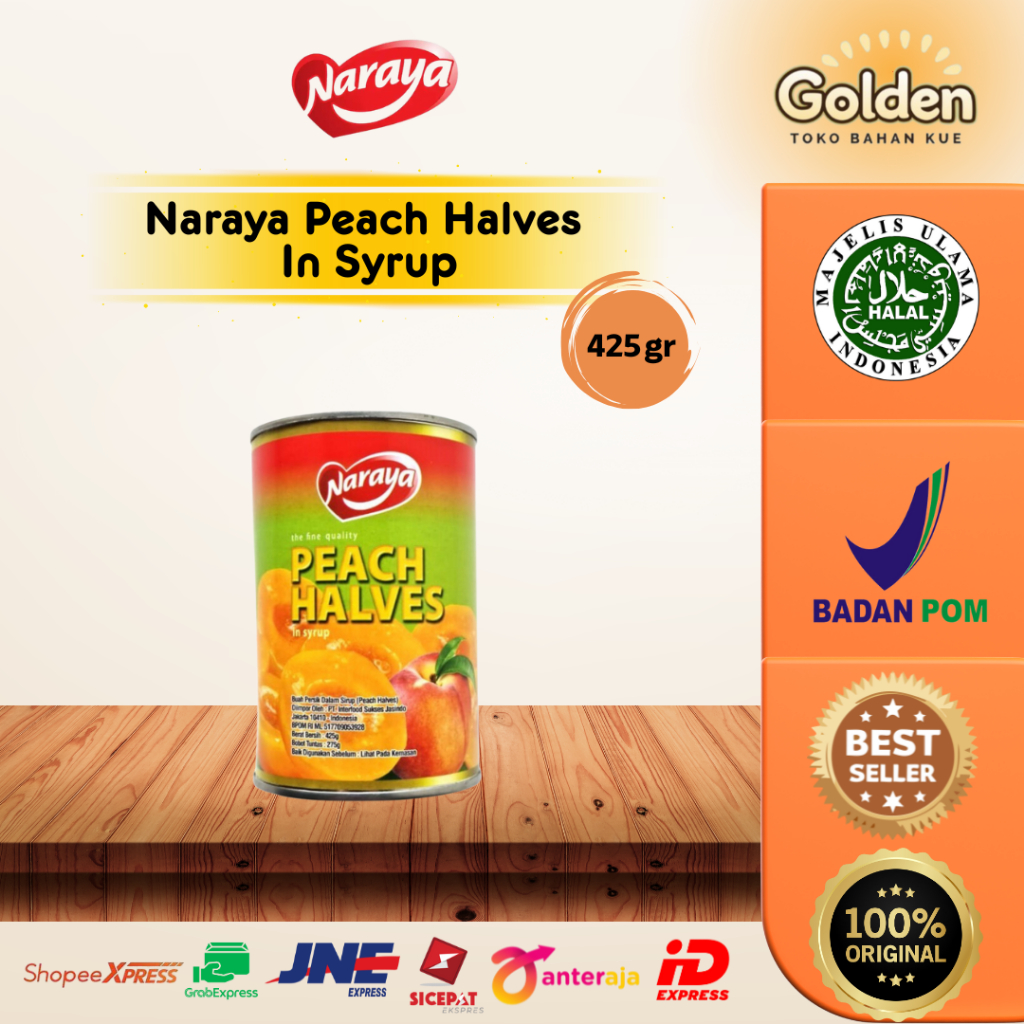 

Naraya Peach Halves In Syrup 425gr