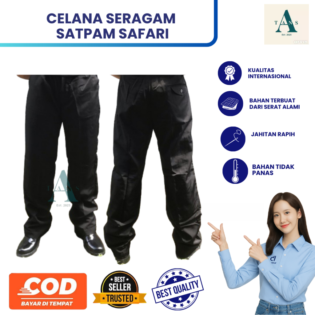SATPAM SAFARI CELANA  SERAGAM SATPAM SAFARI  SERAGAM SATPAM SAFARI  CELANA