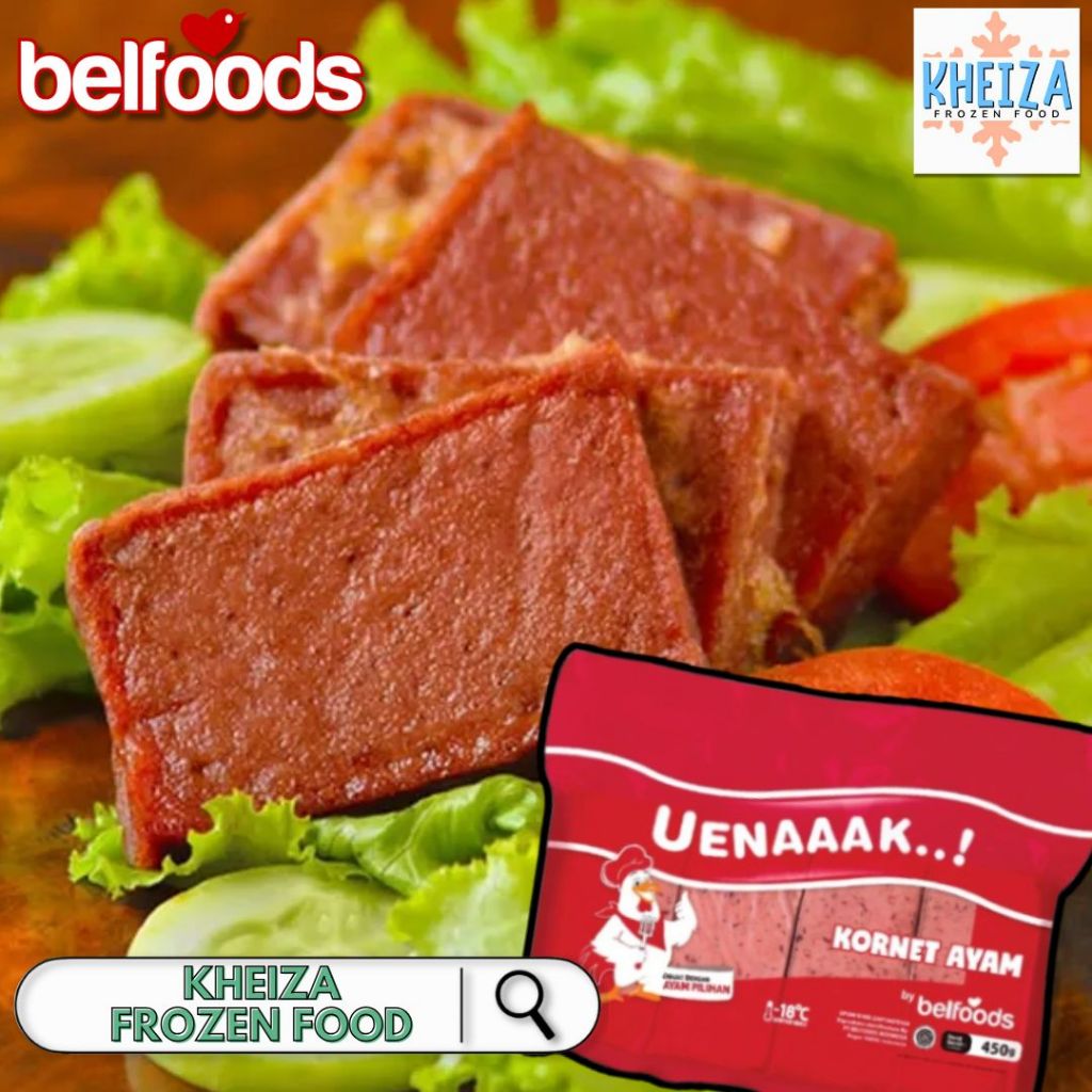 

BELFOODS Kornet Ayam 450gram - Kheiza Frozen