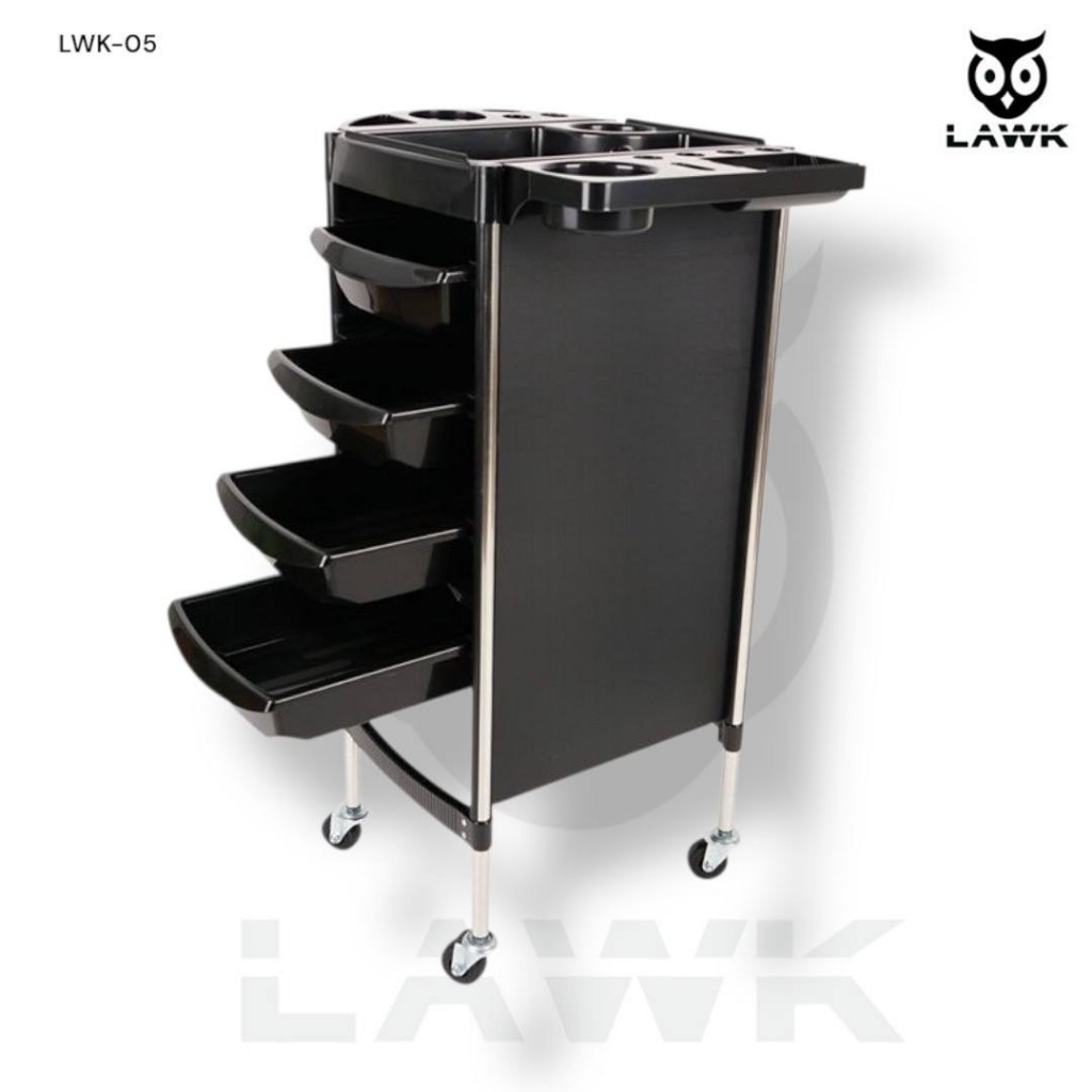 Rak Salon Facial Rak Troli Barbershop Trolly barber salon rak susun barbershop 5 susun